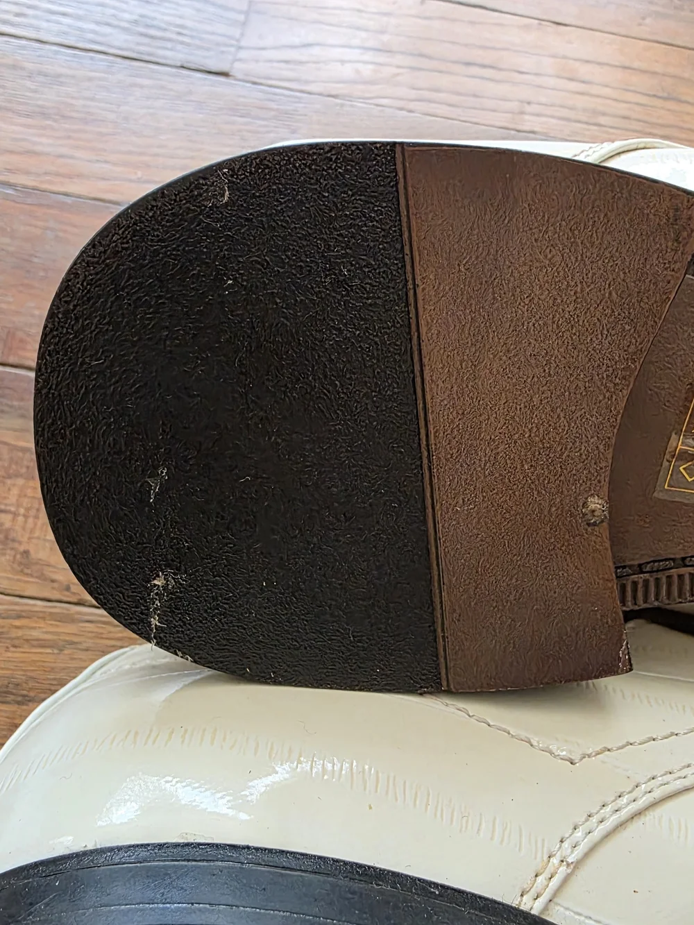 BOLANO White Leather Derby Shoes
